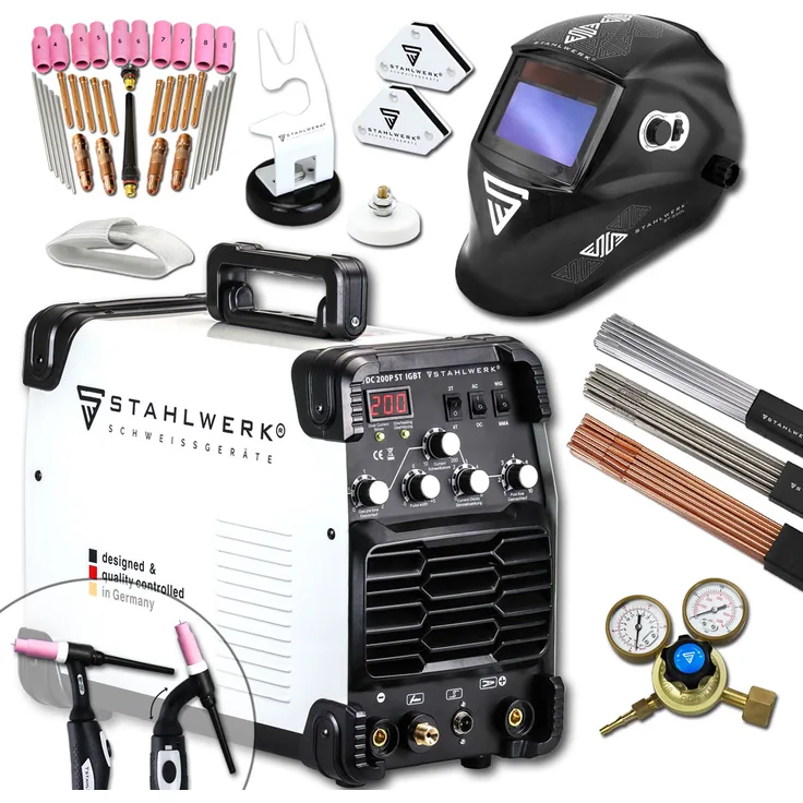 Stahlwerk AC/DC WIG 200 ST IGBT - Vollausstattung