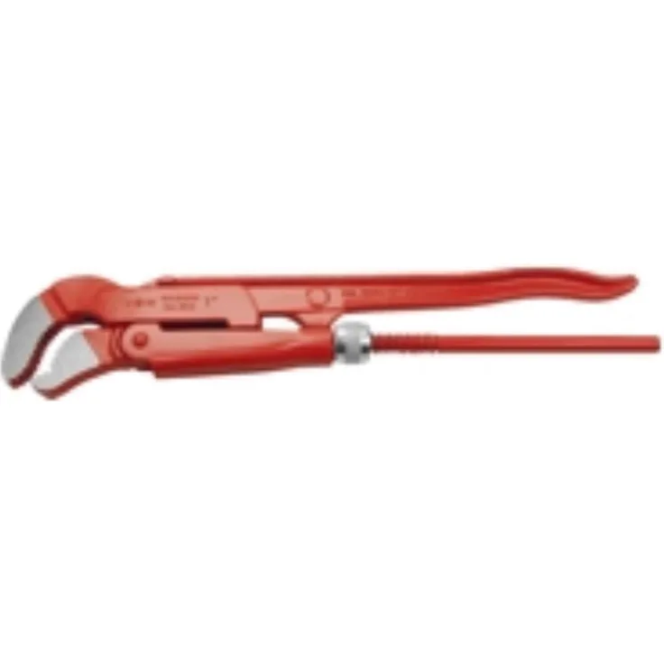 VBW 87952015 Eckrohrzange S-Maul 1œ'', rot lackiert DIN 5234, Form C