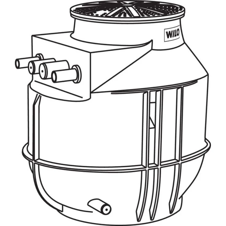Wilo Pumpenschacht WS50D