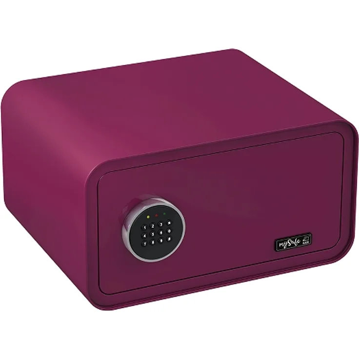BASI - mySafe - Elektronik-Möbel-Tresor - mySafe 430 - Code - Beere