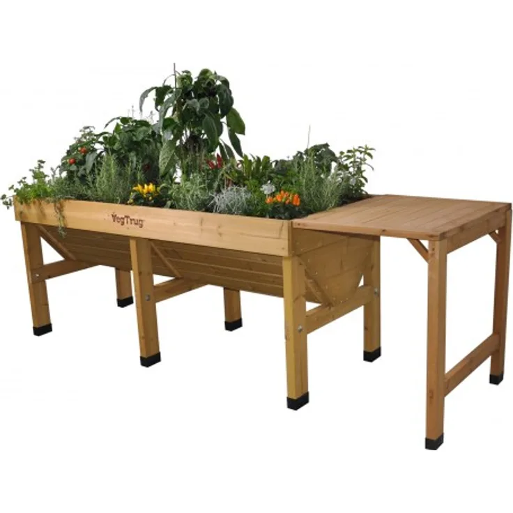 VegTrug Beistelltisch für VegTrug Small und Medium Farbe natur Länge 60 cm