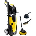 Lavorwash STM 160 - Hochdruckreiniger 135 bar 510 l pro h verstellbarer Wasserdruck 2300 Watt Senkrecht, Elektro, Schwarz, Gelb