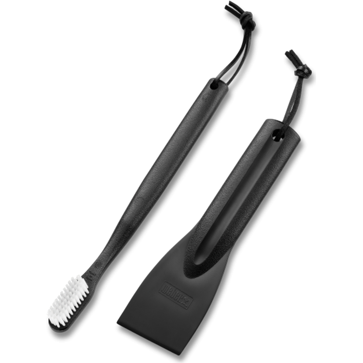 Weber 6202 Reinigungsset fr Gasgrills 2-teilig, bestehend aus Brste und Reinigungsspachtel