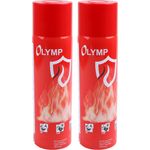 Olympia 2x Feuerlöschspray Universal einsetzbares auf Schaumbasis a 500g