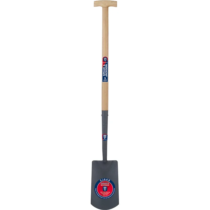 Spear & Jackson F1043NH/10 Neverbend Dutch Schaufel Eschenstiel und geformter Griff