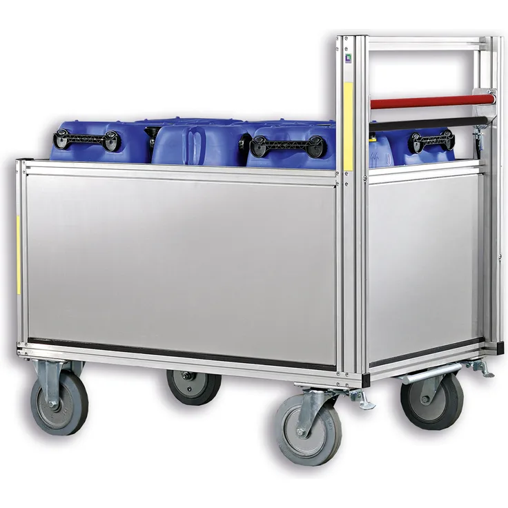 Günzburger Steigtechnik Günzburger Rollcontainer mit Aluminiumbox