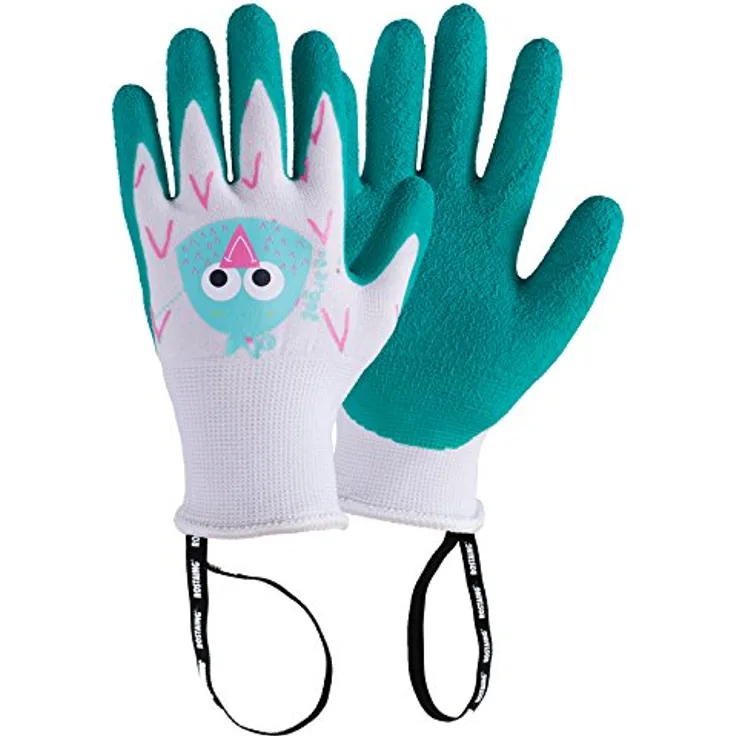 Rostaing margot-it6 – 8 Handschuh Kinder Vogel. Wasserdicht In Handfläche + LEASH Handgelenk, grün, 23,5 x 11,5 x 1.5 cm