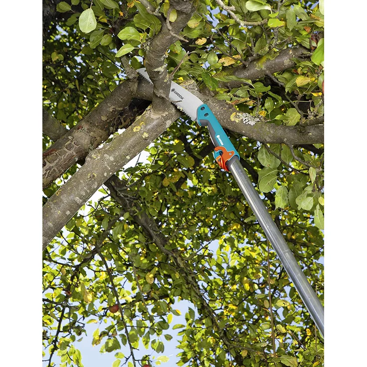 GARDENA combisystem-Gartensäge 300 PP: Astsäge mit geschränkter Zahnung, 325 mm Blattlänge, abrutschsicher dank Stopper am Griffende, ergonomischer Handgriff mit Soft-Kunststoff-Komponenten (8737-20) – Bild 5
