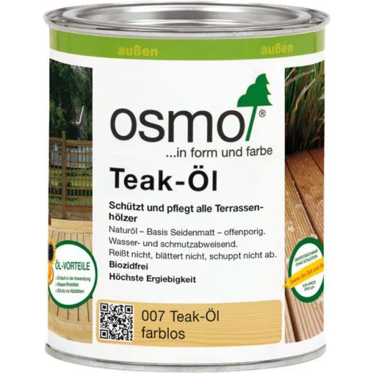 Osmo Teak-Öl Farblos 2,50 l - 11500005