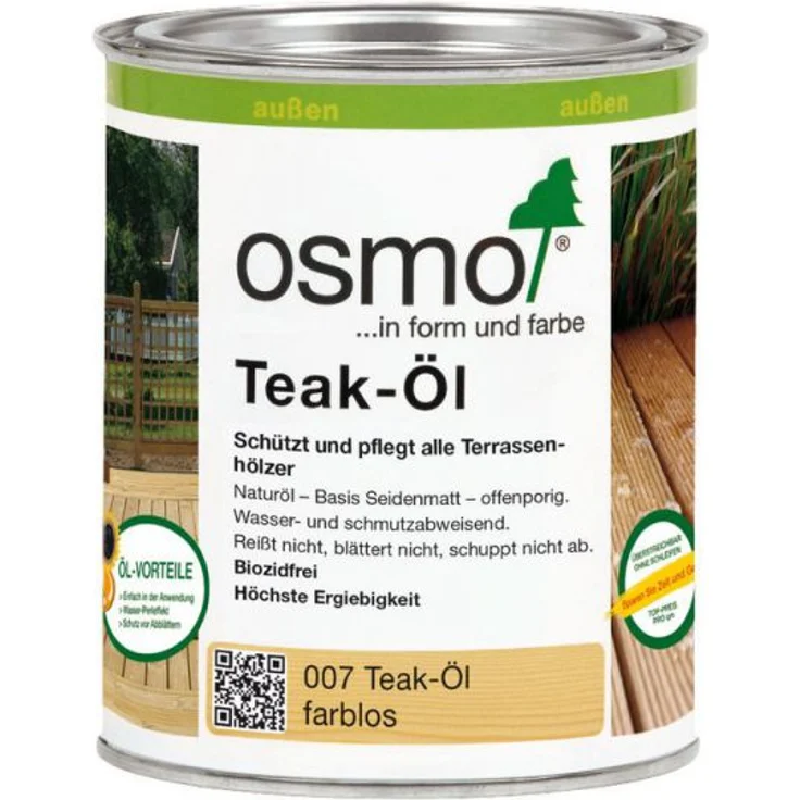 Osmo Teak-Öl Farblos 2,50 l - 11500005 – Bild 1