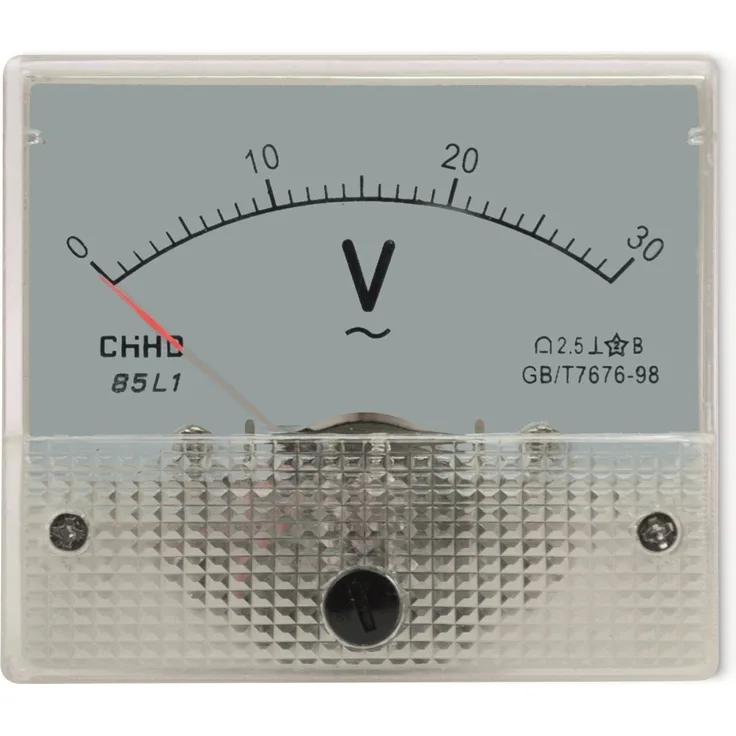 Einbau-Messinstrument, 0...30 V Spannung 