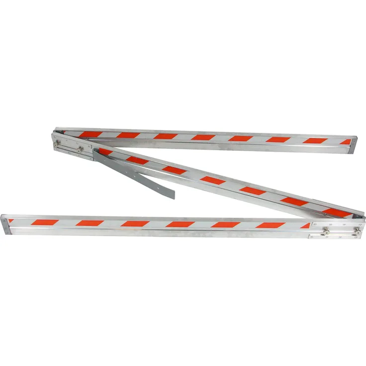 hedue 30044 Richtscheit 4 m-klappbar auf 1 m, 4000 x 90 x 18 mm