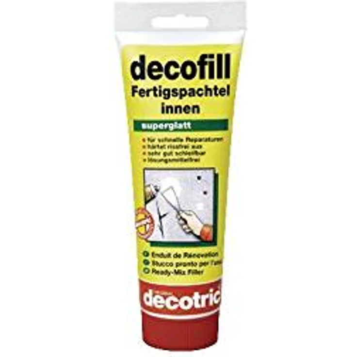 Decotric - Decotric Decofill Fertig Spachtel, innen für Wand und Decke 400g - weiß