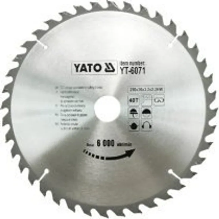 TCT BLADE FOR WOOD 250X40TX30 MM