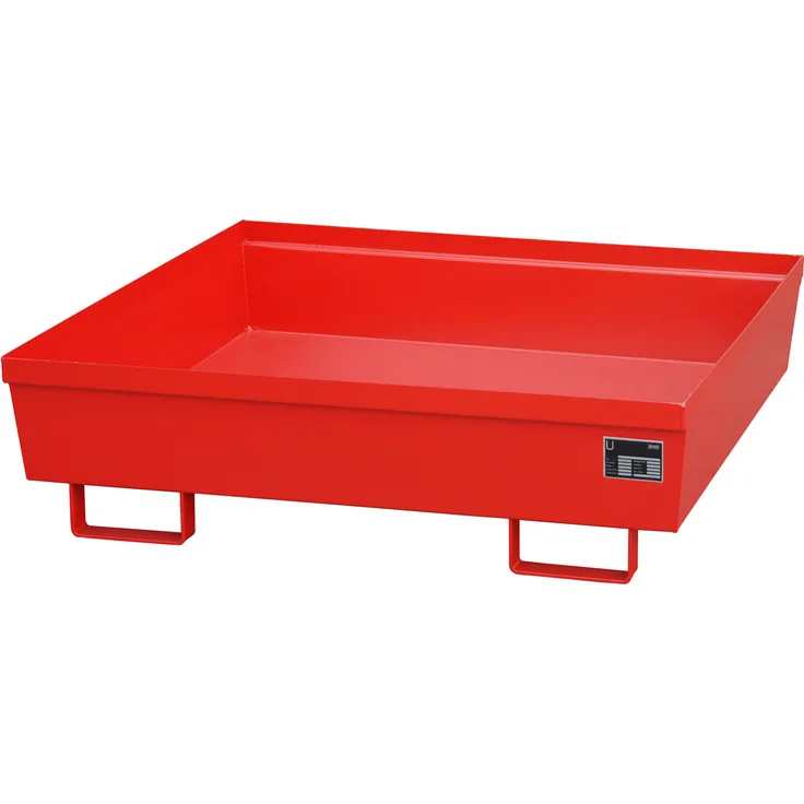 Bauer Auffangwanne AO-4-A, lackiert, Feuerrot