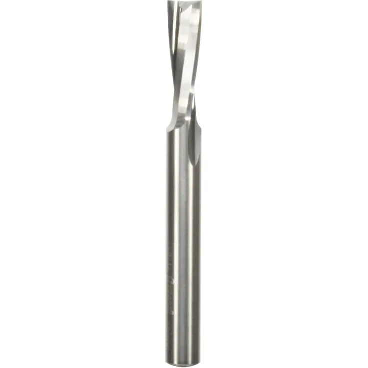 Freud 73-204 Spiral-Frässtift, 0,64 cm Durchmesser, 0,95 cm Höhe, O-Flöte, Spiralfräser, Kunststoff, mit 6,35 mm Schaft, 73-206