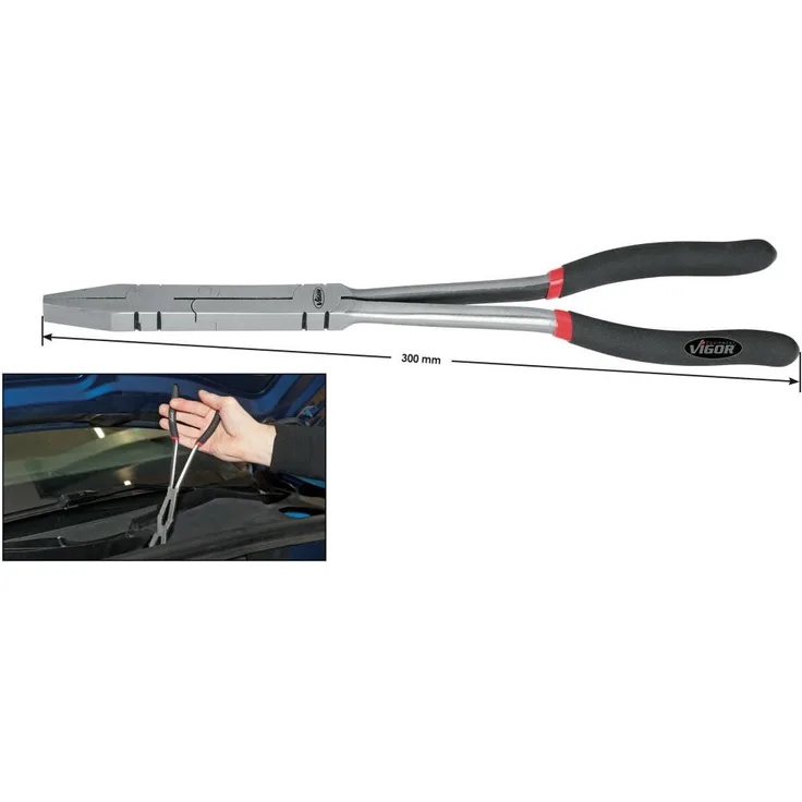 Vigor Kombizange mit Doppelgelenk, 1 Stück, V2781