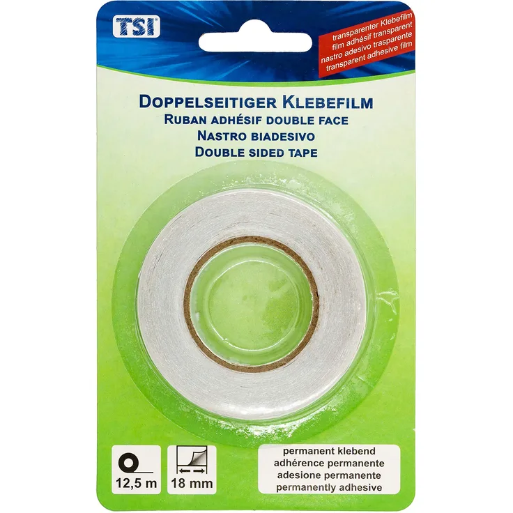 TSI Double Sided Tape 18 MM x 12.5 M