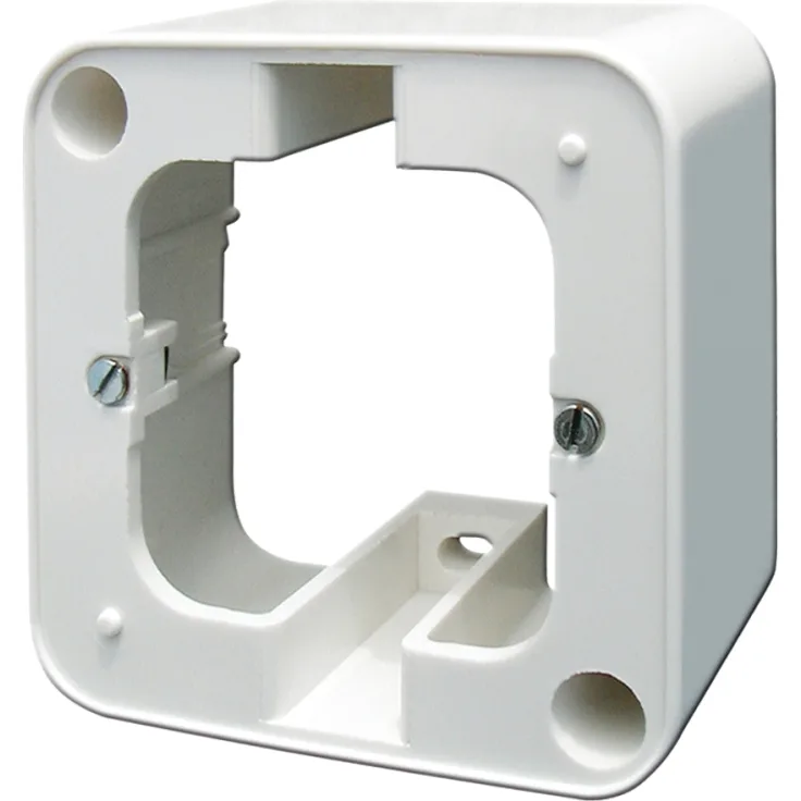 Schellenberg 20006 Aufputz-Rahmen 1-fach für Steuerelemente, 85 x 85 x 38 mm