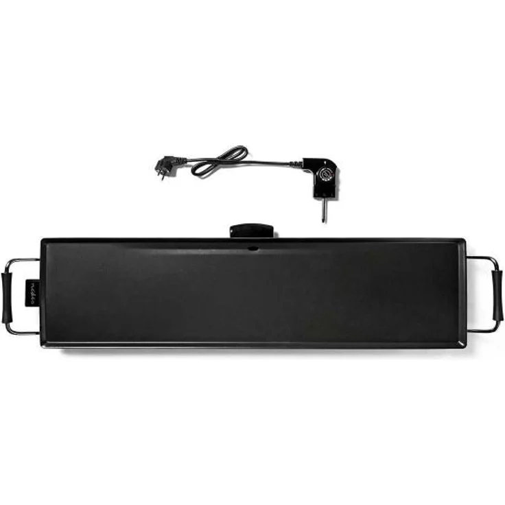 Teppanyaki Grill 1800 Watt 90 cm Grillfläche.Gesamtgröße 106 x 27 cm - Schwarz klein Elektrogrill – Bild 3