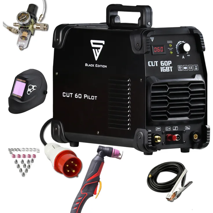 STAHLWERK CUT 60 Pilot IGBT Plasmaschneider 60 Ampere, Pilotzündung, bis 24mm, 7 Jahre