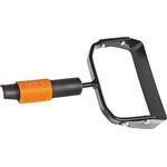 Fiskars Unkraut-Jäter, Werkzeugkopf, Länge: 25 cm, Breite: 15,5 cm, Stahlklinge, Schwarz-Orange, QuikFit, 1000738