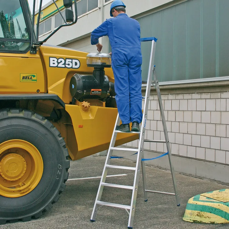 KRAUSE Stabilo Professional Stufen-Stehleiter 10 Stufen 4,35m Arbeitshöhe