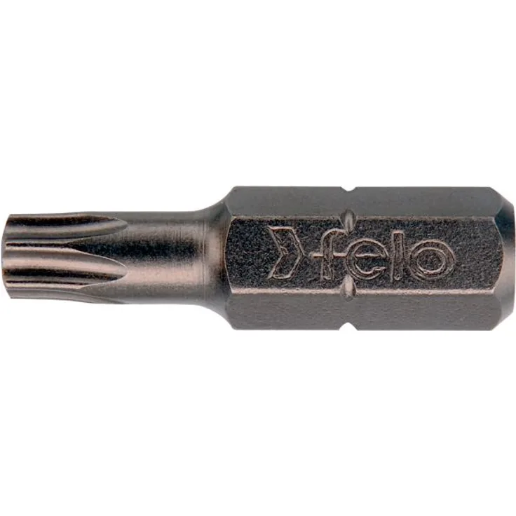 Felo 027 100 10 Einsätze für Schrauben Bits, mehrfarbig