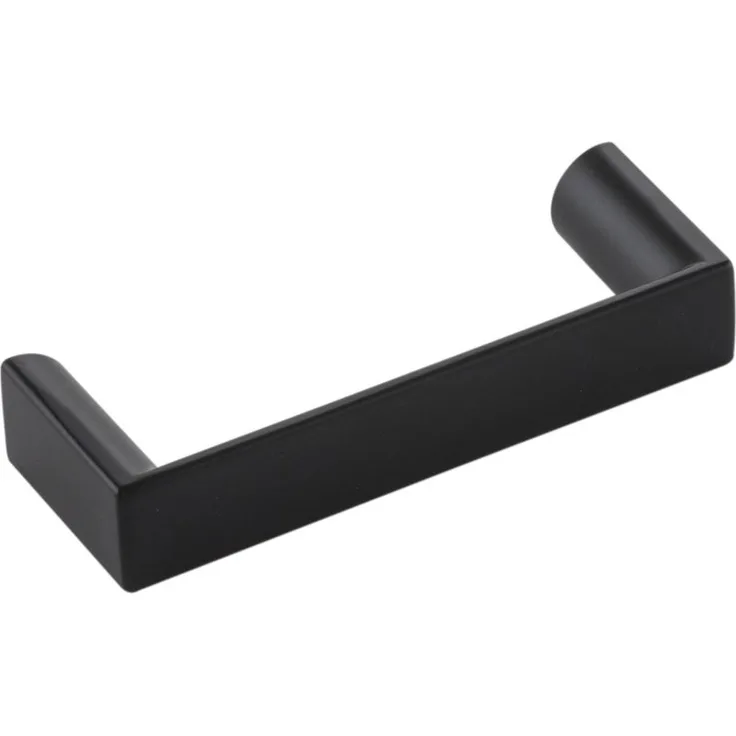 Schuco - Griff Club LA 64 mm, Breite 72 mm, Zinkdruckguss schwarz matt lackiert