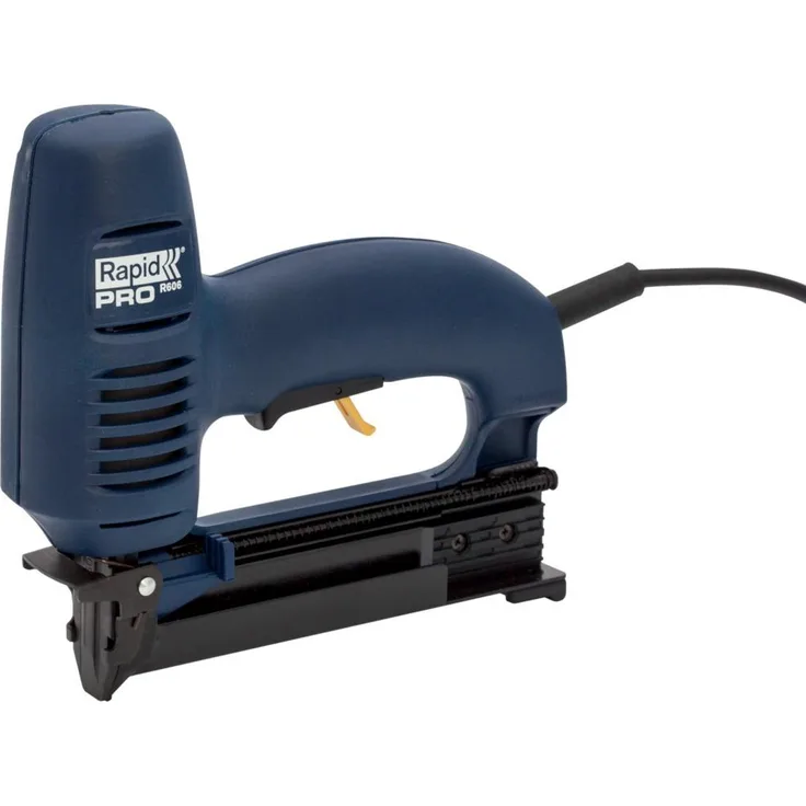 Rapid Elektrotacker, Für Bilderrahmen, Schubladen, Kunststoff, Metall und Elektronik, PRO, R606, 10643001