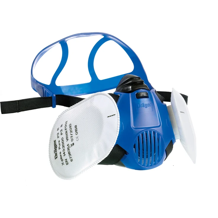 Dräger X-plore 3500 Halbmasken-Set inkl. P3 Partikelfilter Handwerker und Heimwerker Größe M