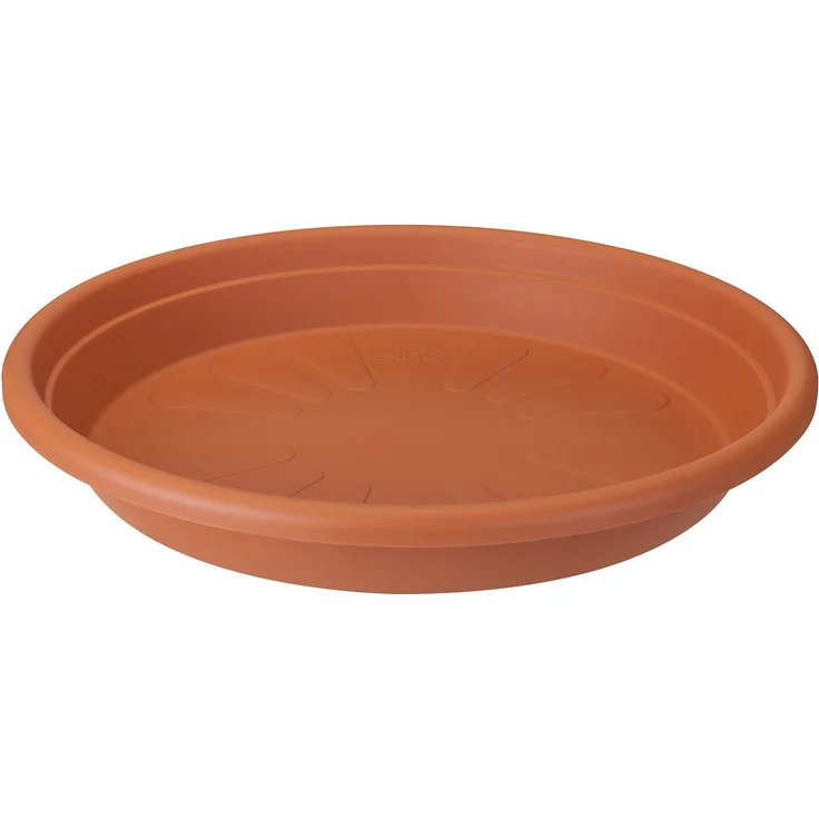 Elho Universal Untersetzer Rund 19 - Tonrot - Drinnen & Draußen - Ø 19 x H 2.9 cm – Bild 1