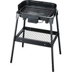 SEVERIN PG 8532 Barbecue-Standgrill (2.500W, Grillfläche, 41x26 cm) schwarz Elektrogrill