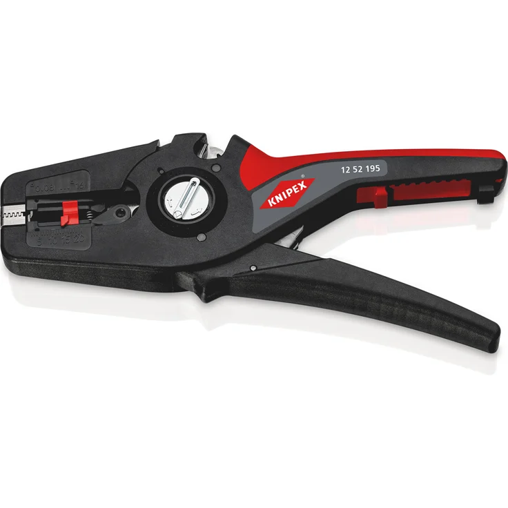 Automatikabisolierzange PreciStrip16 L.195mm 0,08-16 (AWG 28-5) mm² KNIPEX – Bild 2