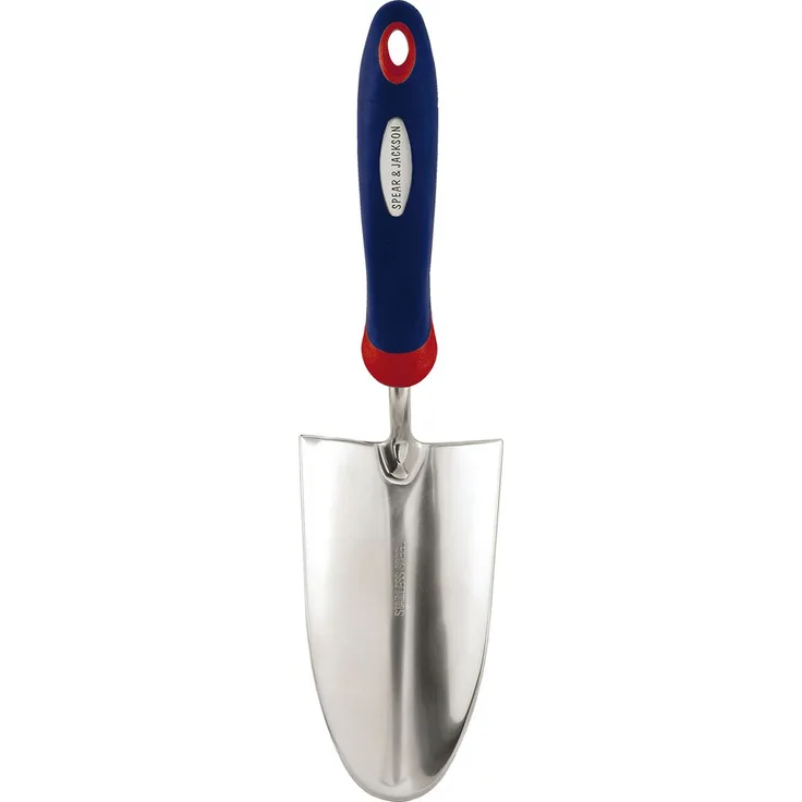Spear & Jackson 3058EL-09 Blumenkelle Select aus Edelstahl, silber