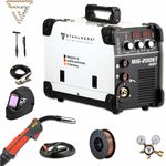 STAHLWERK MIG 200 ST IGBT- Vollausstattung - Schutzgas Schweißgerät mit 200 A, FLUX, mit MMA E-Hand