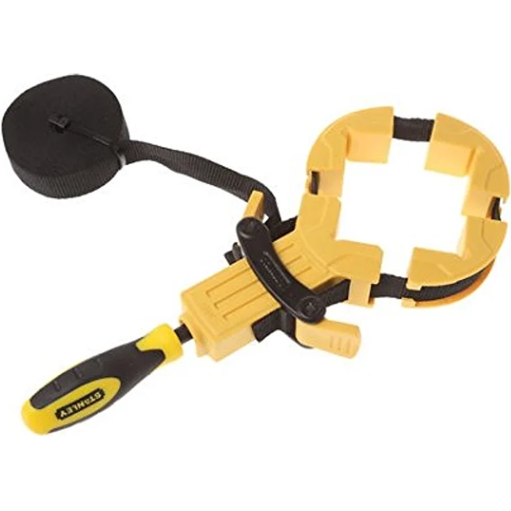 Stanley Bailey Bandzwinge, (4.5m Bandlänge, ergonomischer Griff aus Bi-Material, Metall-Kunststoff-Konstruktion) 0-83-100