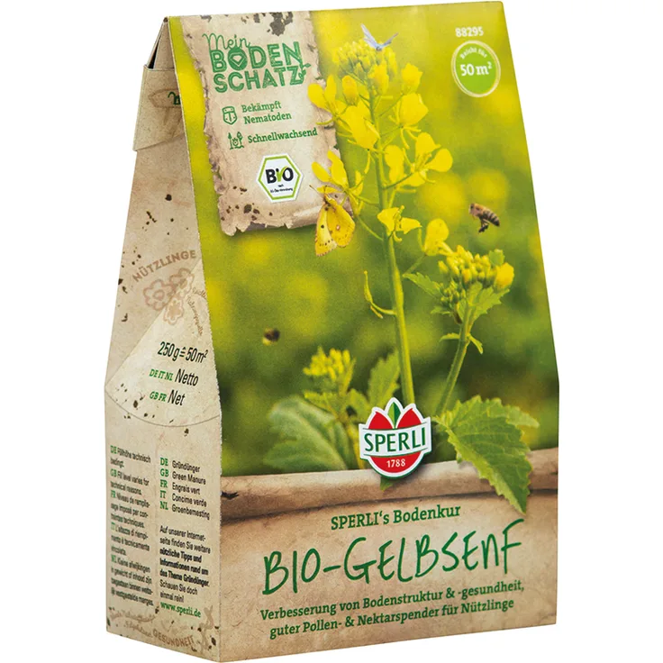 Sperli BIO Gründünger BIO-Gelbsenf 250gr