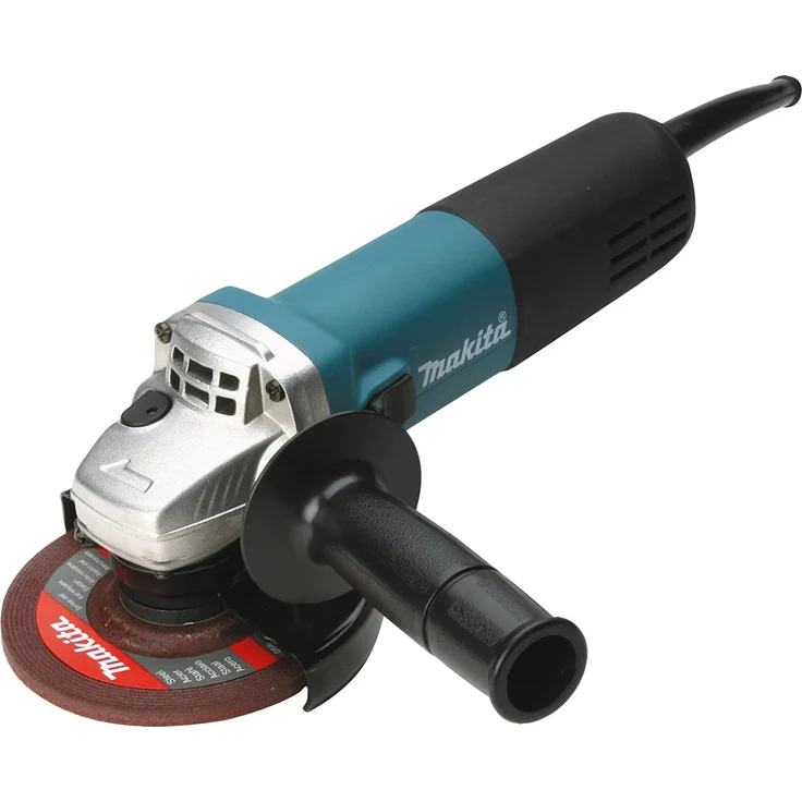 Makita 9558HNRG Winkelschleifer 125 mm, 840 W Wiederanlaufschutz Staubschutz – Bild 1