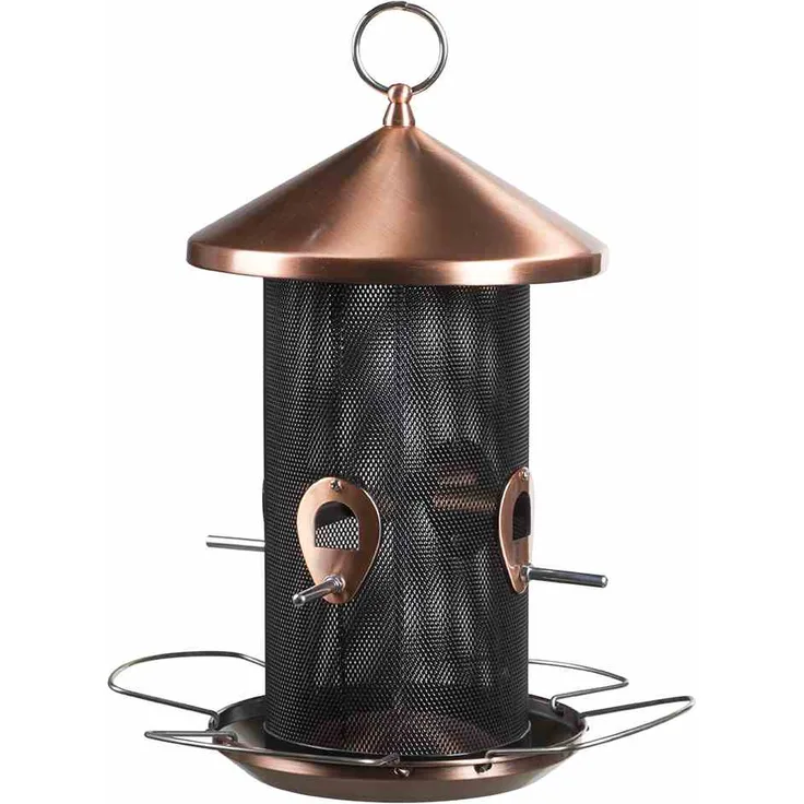 Siena Garden D37192 Futtersäule aus kupferbeschichtetem Stahl