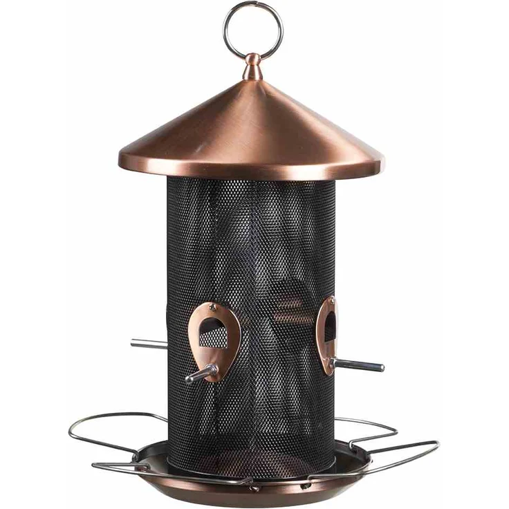 Siena Garden D37192 Futtersäule aus kupferbeschichtetem Stahl – Bild 1