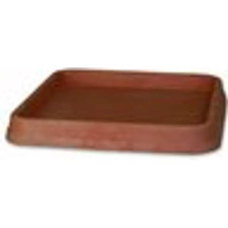 Floralo Untersetzer Roma frostsicher, quadratisch, terracotta, 50 x 50 cm