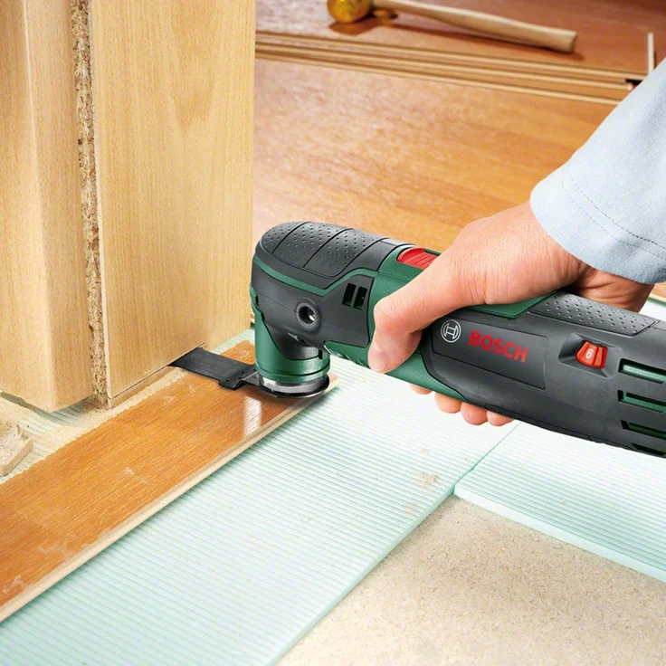 Bosch PMF 220 CE Set Multifunktionswerkzeug Multi-Cutter 220 Watt 1,1 kg, im Koffer – Bild 7