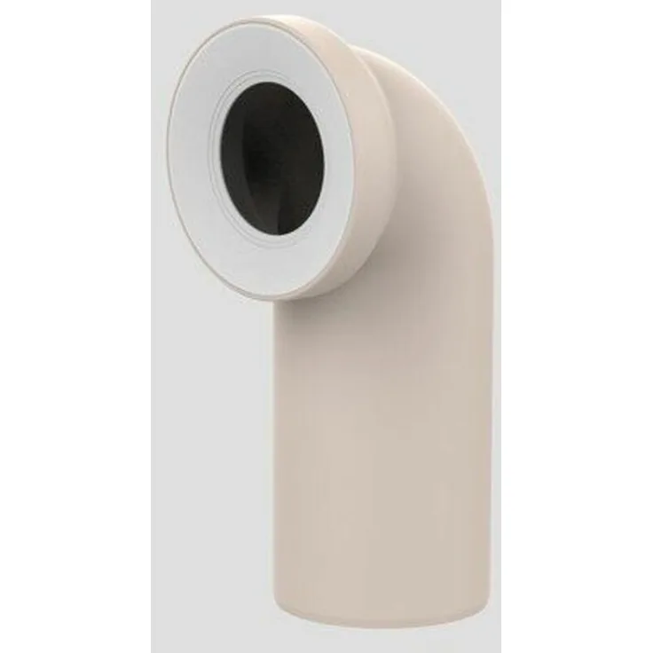 Sanit WC- Anschlussbogen 90°, DN 100, beige
