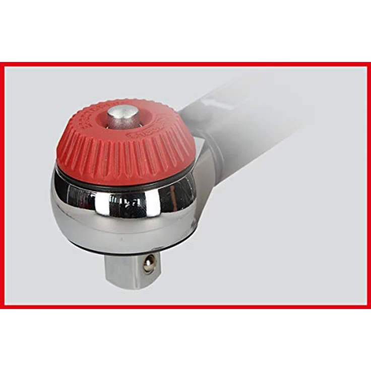 KS Tools 516.1422 3-8'' ERGOTORQUEprecision Ratschen-Drehmomentschlüssel Drehknopf, 10-50Nm – Bild 2