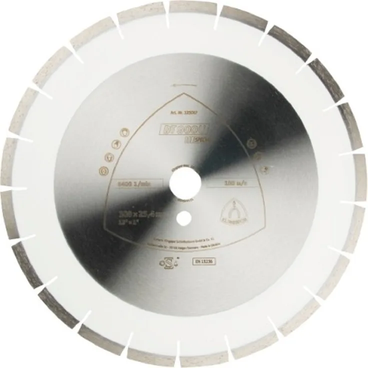 KLINGSPOR 325805A 325805 DR 912 B Bohrkronen 32 x 2,5 x 12,7 mm 1 Segmente 2,5 x 10 mm Ringsegment Gewinde 1/2'' Inhalt: 1 Stück