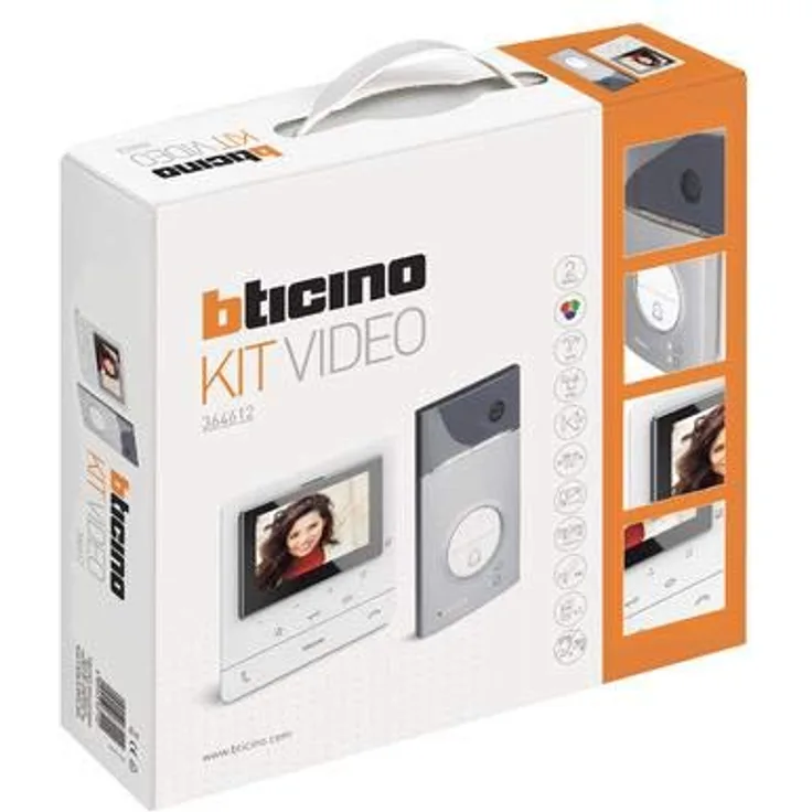 Bticino Video-Kit Klasse 100 V16E Monofamilie, Serie 3000