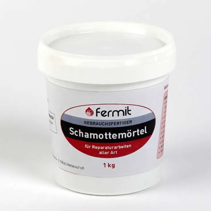 Schamottemörtel 3 kg Eimer - Fermit