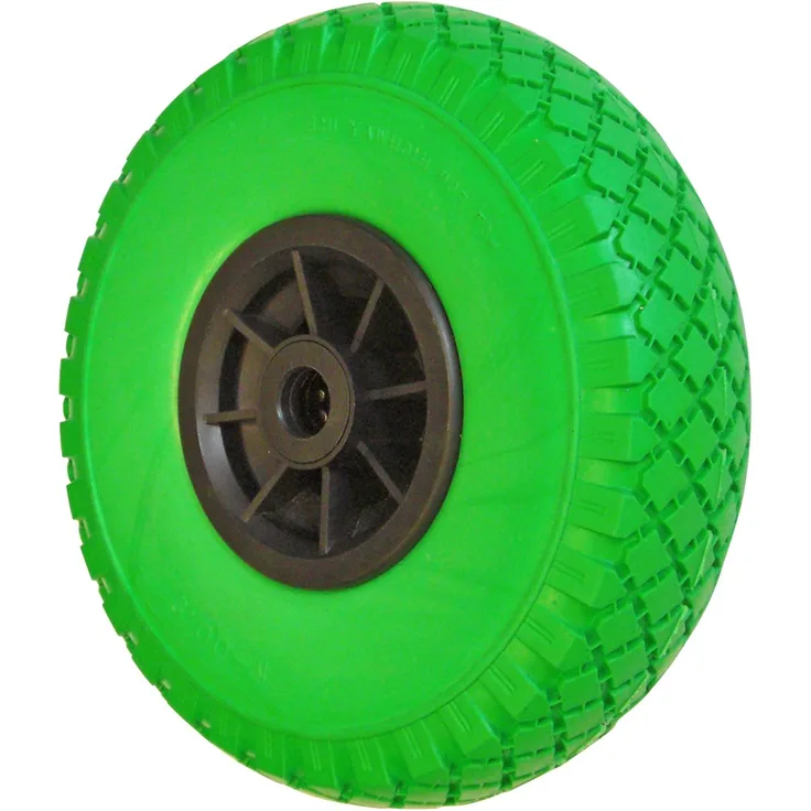 WAGNER Sackkarrenrad - PANNENSICHER - PU geschäumtes Rad, Durchmesser Rad 260 mm, Felge 75 mm, Achse 20 mm, Tragkraft 100 kg - 04826201
