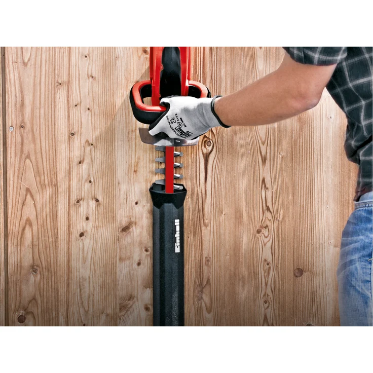 Einhell Akku Heckenschere GE-CH 1846 Li Set Power X-Change (Lithium Ionen, 18 V, 460 mm Schnittlänge, 15 mm Zahnabstand, inkl. 2,0 Ah Akku und Ladegerät) – Bild 10